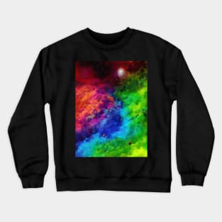 Psychedelic Nebula Crewneck Sweatshirt